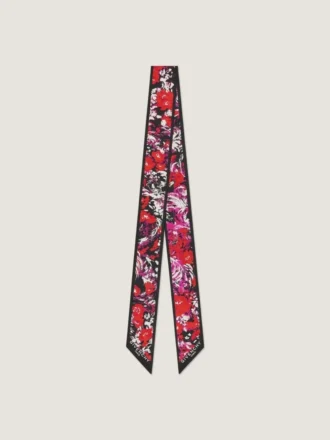 Bandeau i siden med blommönster