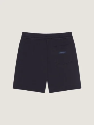 Bermudashorts i fleece med Givenchy Paris Gros Grain