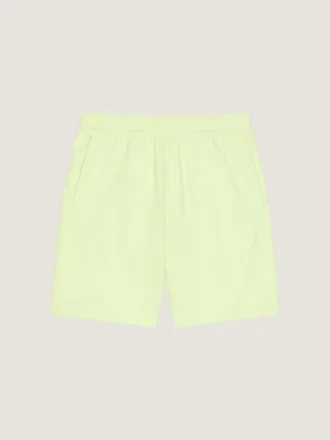 Bermudashorts med couture-sömmar i fleece