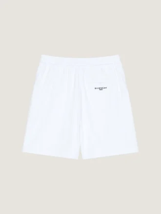 Bermudashorts med couture-sömmar i fleece