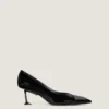 Boudoir Fold-pumps i lackläder Boudoir Fold-pumps i lackläder