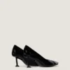Boudoir Fold-pumps i lackläder Boudoir Fold-pumps i lackläder