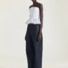 Bustier-top med cape-rygg i spets Bustier-top med cape-rygg i spets