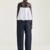 Bustier-top med cape-rygg i spets Bustier-top med cape-rygg i spets