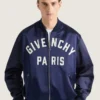 Couture-bomberjacka i satin med broderat Givenchy Paris Couture-bomberjacka i satin med broderat Givenchy Paris