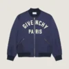 Couture-bomberjacka i satin med broderat Givenchy Paris Couture-bomberjacka i satin med broderat Givenchy Paris