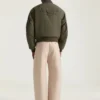 Couture Seam-bomberjacka i bomull med Givenchy-stämpeltryck