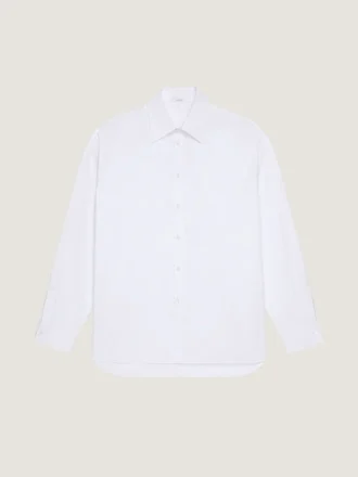 Couture Seam Cocoon-skjorta i bomull