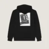 Couture Seam-hoodie i fleece med klappbrädesmönster