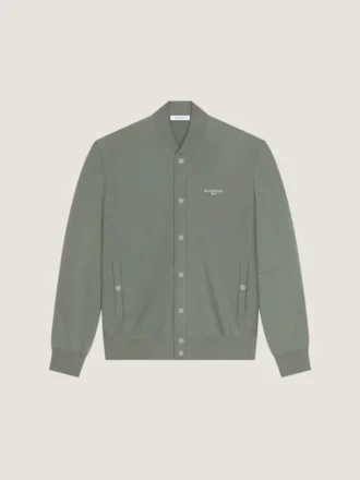 Couture Seam-kofta i fleece med broderat Givenchy Paris