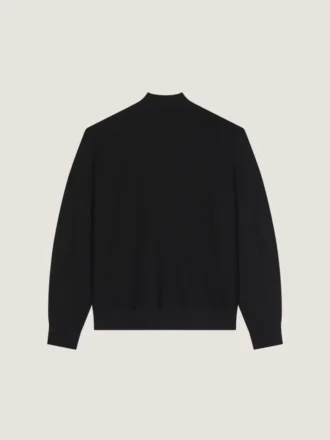 Couture Seam-kofta i fleece med broderat Givenchy Paris