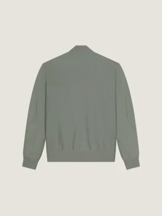Couture Seam-kofta i fleece med broderat Givenchy Paris