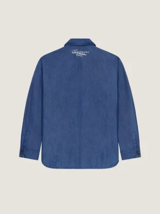Couture Seam Overshirt Denim med Givenchy-stämpel