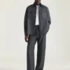 Couture Seam Overshirt i flanell