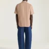Couture Seam-skjorta i bomull med Givenchy Paris-märke Couture Seam-skjorta i bomull med Givenchy Paris-märke