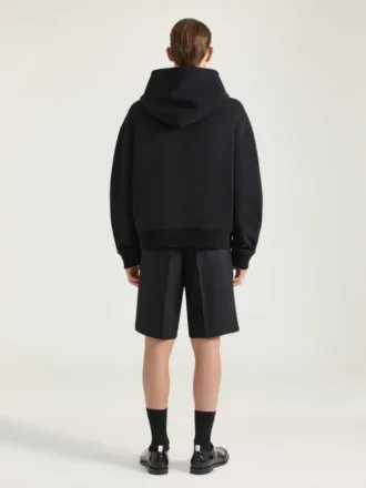 Couture Seam Zipped Hoodie i scuba