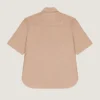 Couture Seam Zipped Shirt