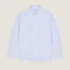Couture-skjorta med randiga sömmar i bomulls-oxford Couture-skjorta med randiga sömmar i bomulls-oxford