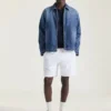 Couture-sömjacka i mörkblå denim Couture-sömjacka i mörkblå denim
