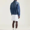 Couture-sömjacka i mörkblå denim Couture-sömjacka i mörkblå denim