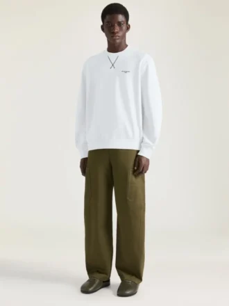 Couture-sweatshirt i fleece med Givenchy Paris