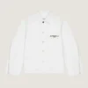 Couture-sydd jacka i denim med broderat Givenchy Paris