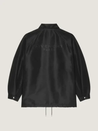 Couture-sydd jacka i polyfaille med Givenchy Paris-märke