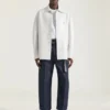 Couture-överskjorta i läder Couture-överskjorta i läder