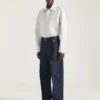 Couture-överskjorta i läder Couture-överskjorta i läder