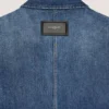 Couture-överskjorta i mörkblå denim Couture-överskjorta i mörkblå denim