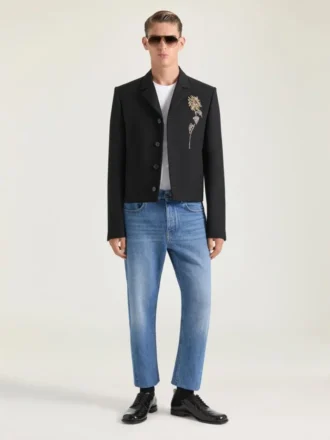 Tux-derbyskor i borstat läder