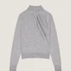 Draperad tröja i ull Draperad tröja i ull