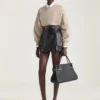 Fleecetröja med Givenchy-stämpeltryck