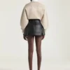Fleecetröja med Givenchy-stämpeltryck