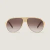 Givenchy Bold solglasögon i metall