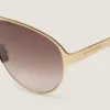 Givenchy Bold solglasögon i metall