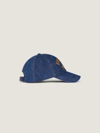 Givenchy-broderad keps i denim