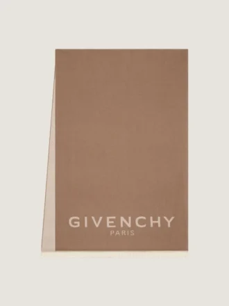 Givenchy Paris-halsduk i ull och kashmir