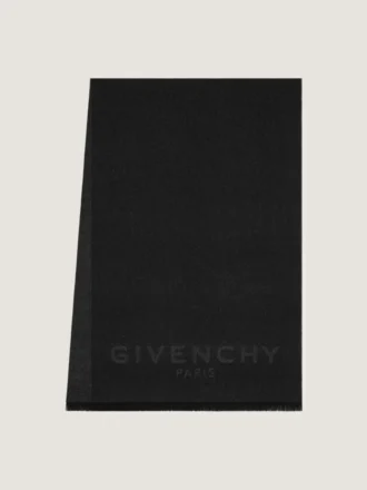 Givenchy Paris-halsduk i ull och kashmir