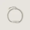 Givenchy Tape-armband i metall och emalj Givenchy Tape-armband i metall och emalj