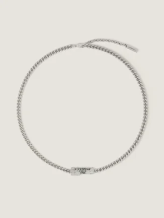 Givenchy Tape-halsband i metall och emalj