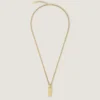 Givenchy Tape-halsband i metall och emalj Givenchy Tape-halsband i metall och emalj