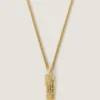 Givenchy Tape-halsband i metall och emalj Givenchy Tape-halsband i metall och emalj