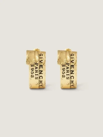 Givenchy Tape-örhängen i metall och emalj