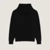 Huvtröja i ull och kashmir med broderat Givenchy Paris Huvtröja i ull och kashmir med broderat Givenchy Paris