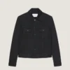 Jacka i svart denim Jacka i svart denim