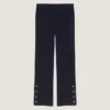 Joggingbyxor i ull och kashmir med Givenchy-märke Joggingbyxor i ull och kashmir med Givenchy-märke