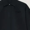 Kokongskjorta i poplin med Givenchy-broderi Kokongskjorta i poplin med Givenchy-broderi