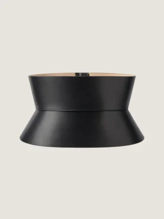 Korsettbälte i läder