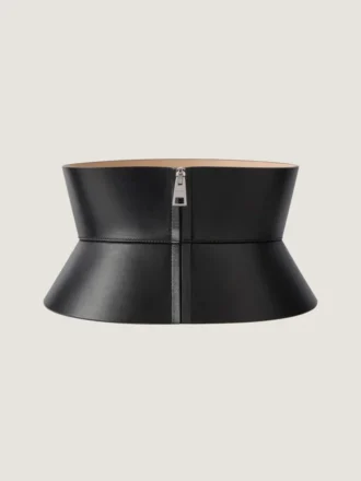 Korsettbälte i läder